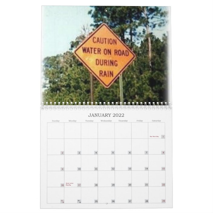 Funny calendar