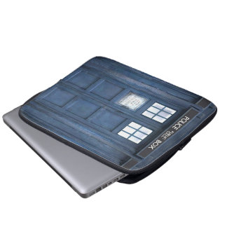 Funny Call Box Laptop Sleeve