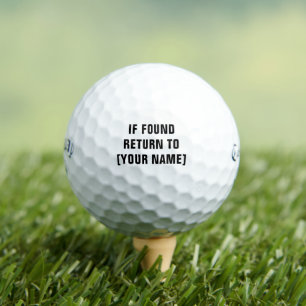 Funny Callaway Golf Balls - Custom Personalized
