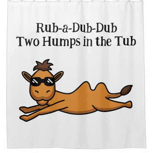 Funny Camel Middle Eastern Arab Shower Curtain