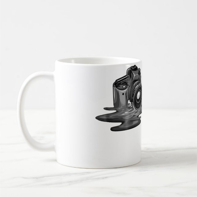Funny Camera Gift For Photographers Men Women Phot Coffee Mug (Left)