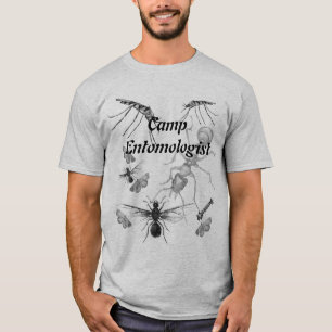Funny Camp Entomologist Bug Mens T-shirt