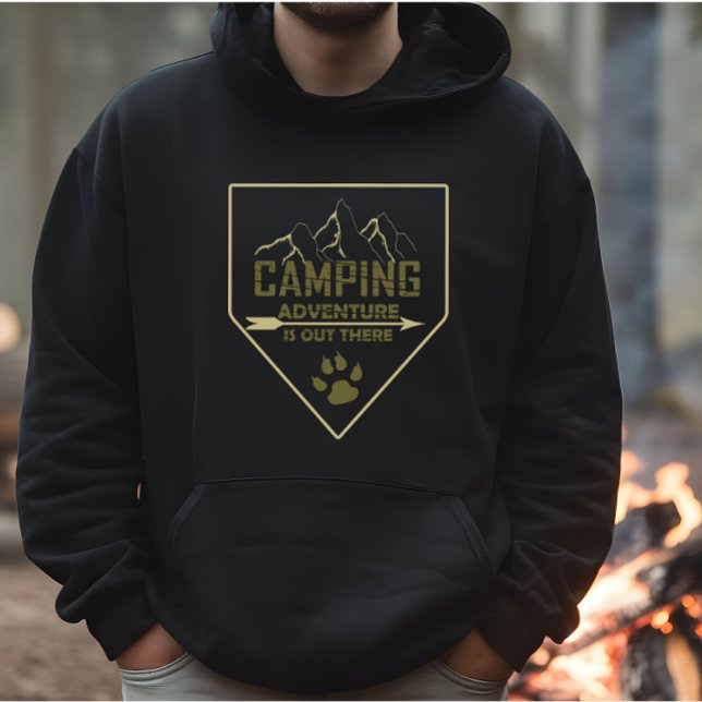 Funny camping camper sayings for campers hoodie (Creator Uploaded)