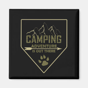 Funny camping camper sayings for campers magnet