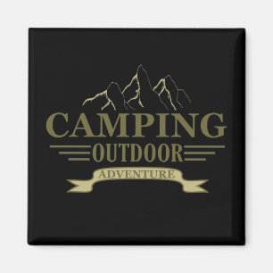 Funny camping camper sayings for campers magnet
