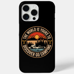 Funny Camping Campfire Smores Quote iPhone 15 Pro Max Case