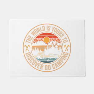 Funny Camping Campfire Smores Quote Doormat