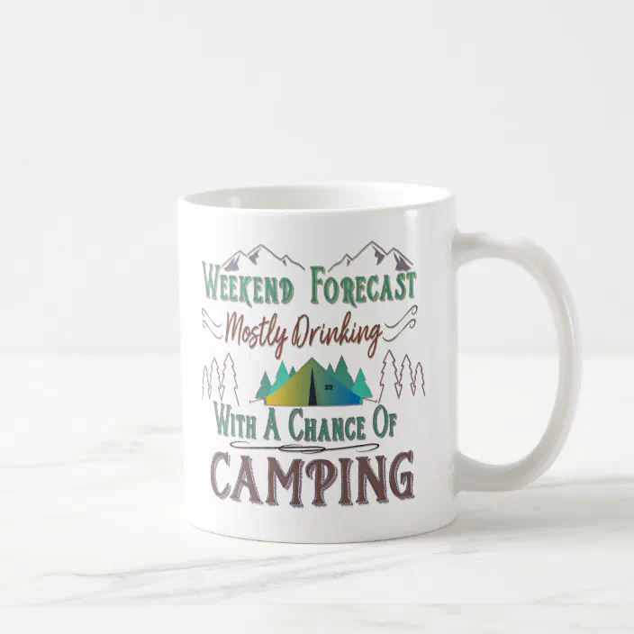 Funny Camping Coffee Mug Zazzle Com