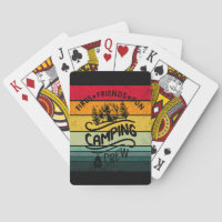 Funny camping crew slogan fun camper friends