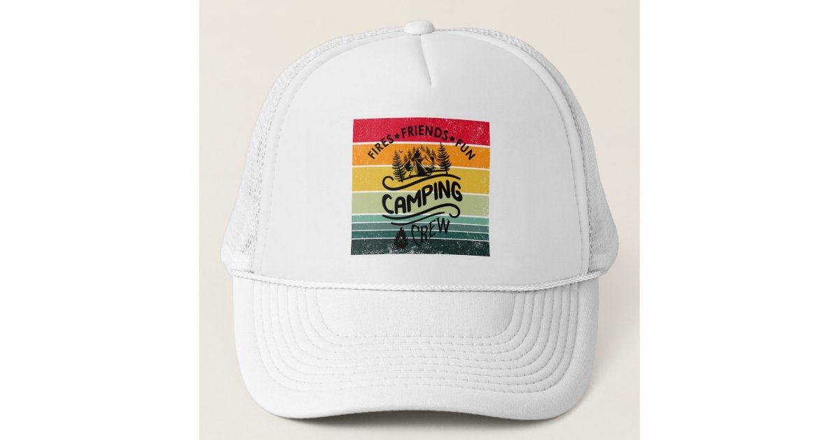 Hat Life is Better Around The Campfire Baseball Cap Men Gifts Trucker Hat  Women Sun Hat Dad Cap Fishing hat Black