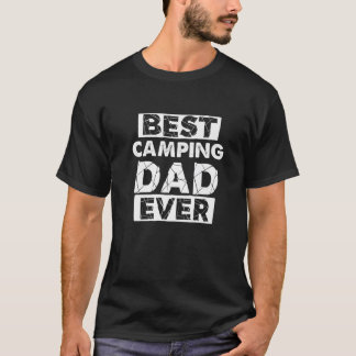 Funny Camping Dad Best Camping Dad Ever Premium T-Shirt