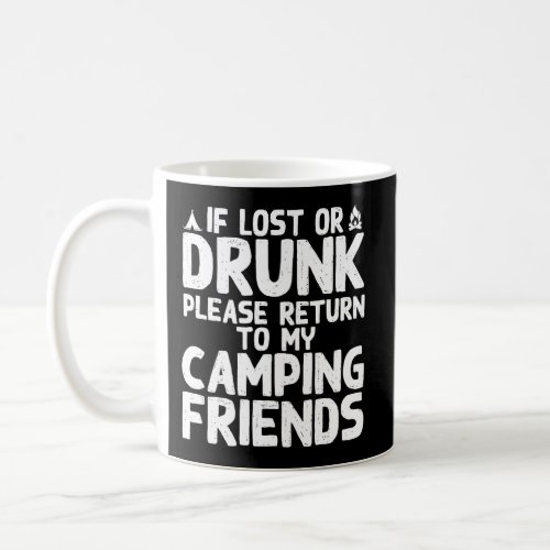 Funny Camping Drinking Gift Cute Camp Beer Lover M Coffee Mug