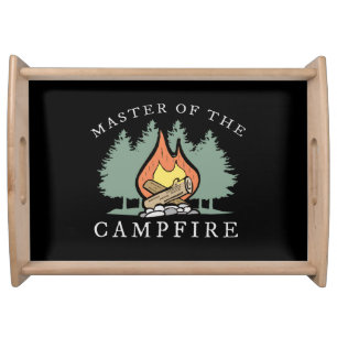 Funny Camping Gift Serving Tray