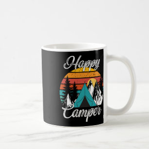 Funny Camping Hiking Lover Present Happy Camper Vi Coffee Mug