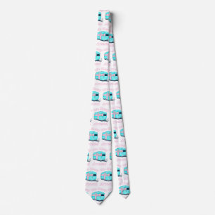 Funny Camping We Sleep Around RV Neck Tie