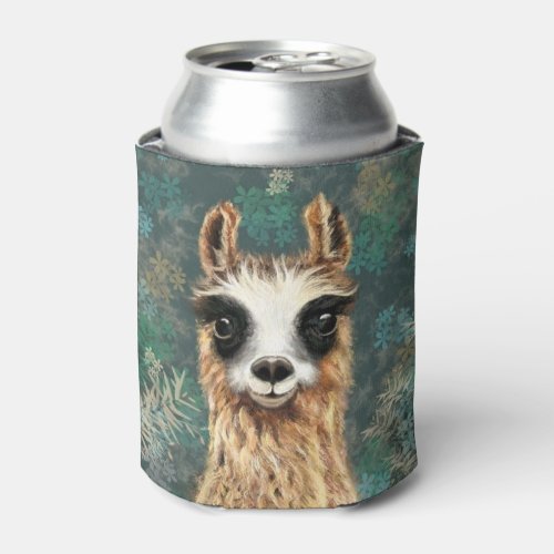 Funny Can Cooler Curious Playful Llama