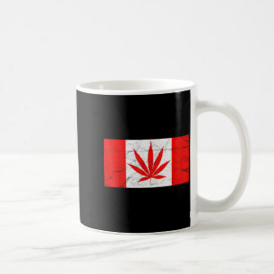 Funny Canada & Weed Leaf! Canadian New Flag Jo Coffee Mug