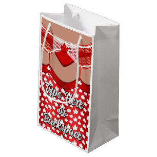 Funny Canada Favor Bags Personalized Canada Bags