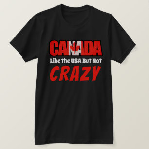 Funny Canada Is Not Crazy T-Shirt