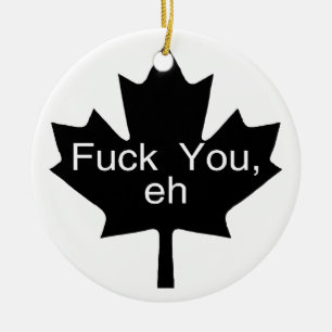 Funny Canada Ornament