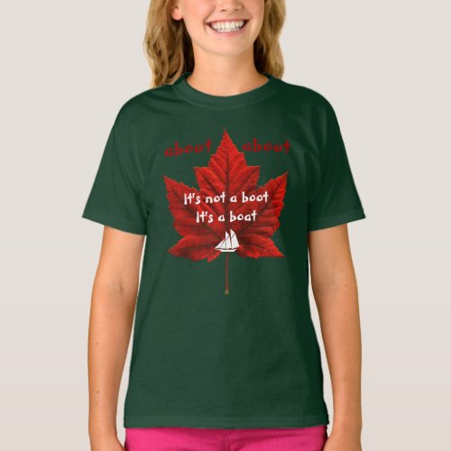 Funny Canada T_Shirt Organic Canada Souvenir Shirt