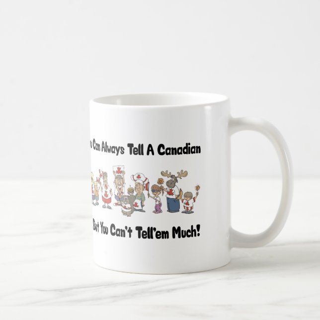 Funny Canadian Coffee Mug (Right)