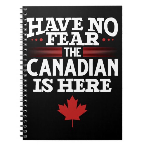 Funny Canadian Friend Family Member Joke Notebook