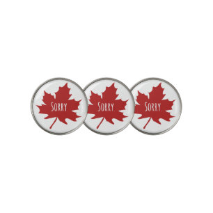 Funny Canadian Golf Ball Marker