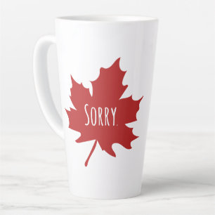 Funny Canadian Latte Mug