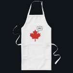 Funny Canadian Long Apron<br><div class="desc">Canadian Gifts. Buy this Canadian Gift. Canadian Gifts can be given anytime Canada Day, Birthday, Christmas or any Canadian holiday. A Canadian gift would be appreciated by any Maple Leaf Canadian Gift Lover anywhere. Being Canadian Rocks! Click on our shop link for other Gifts. We have a great selection of...</div>