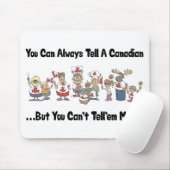Funny Canadian Mouse Pad (With Mouse)