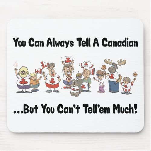 Funny Canadian Mouse Pad