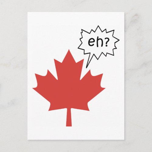 Funny Canadian Postcard