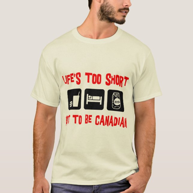 Funny Canadian T-Shirt (Front)