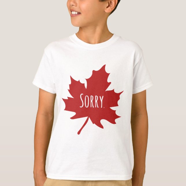 Funny Canadian T-Shirt (Front)