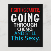 Funny Cancer Fighter Inspirational Quote Chemo