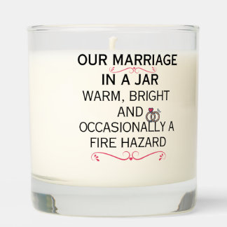 funny candle a to married couples