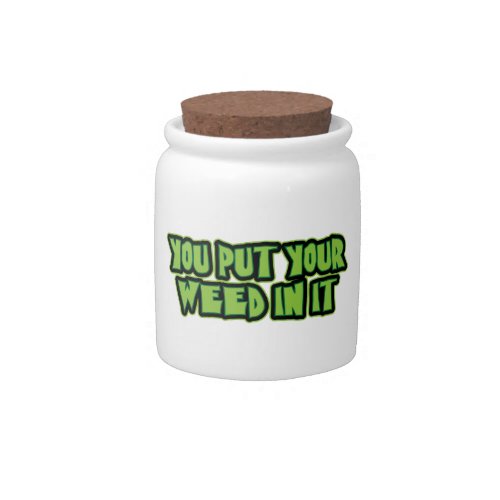 Funny Candy Jar