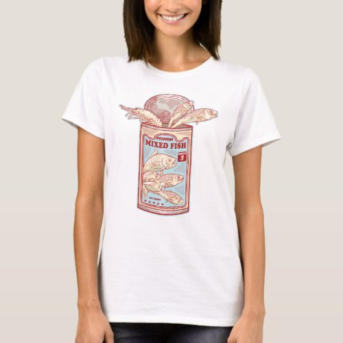 Funny canned fish T_Shirt