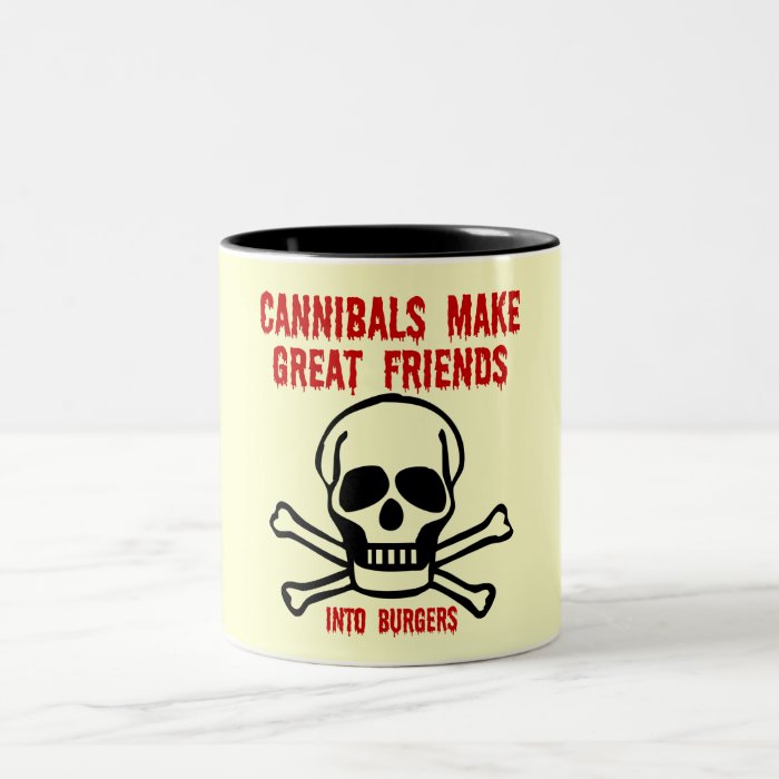 Funny cannibal mug