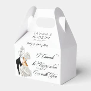 Funny Cannoli Italian Wedding Favor Boxes