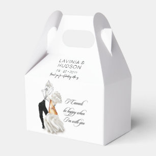 Funny Cannoli Italian Wedding Favor Boxes
