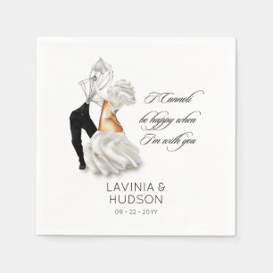 Funny Cannoli Italian Wedding Napkins