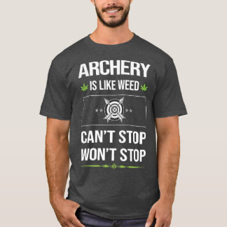 Funny Cant Stop Archery Archer Arrow Arrows Bow  T-Shirt