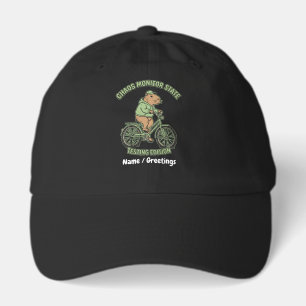 Funny Capybara Chaos Monitor State Testing Edition Hat