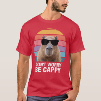 Funny Capybara Design for Men Women Adults Capybar T-Shirt