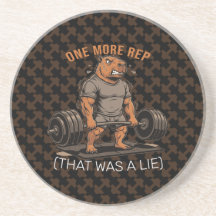 Funny Capybara Gym One More Rep That Was A Lie