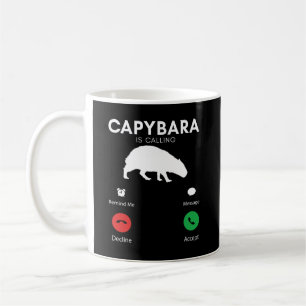 Funny Capybara Humorous Capybaras Coffee Mug