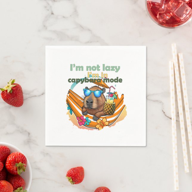 funny capybara lovers gift ,cute capybara ,don’t w napkins (Insitu)