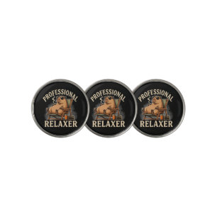 Funny Capybara Professional Relaxer Golf Ball Marker
